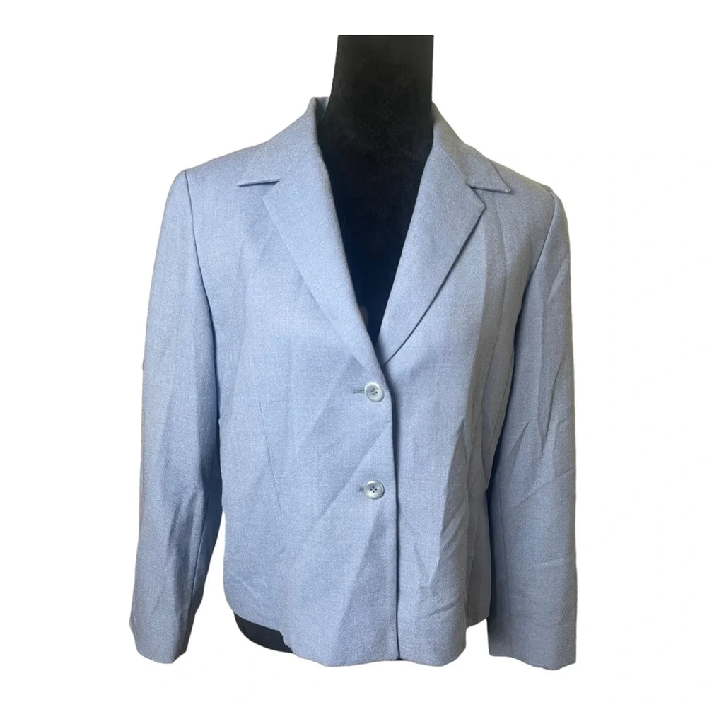 Pendleton Petite 2 Button 100% Wool Blazer Size 14P - Picture 1 of 6